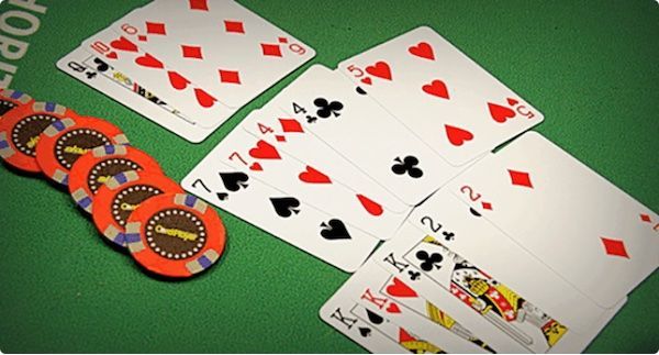 Vị trí của cù lũ trong bảng thứ tự bài Poker